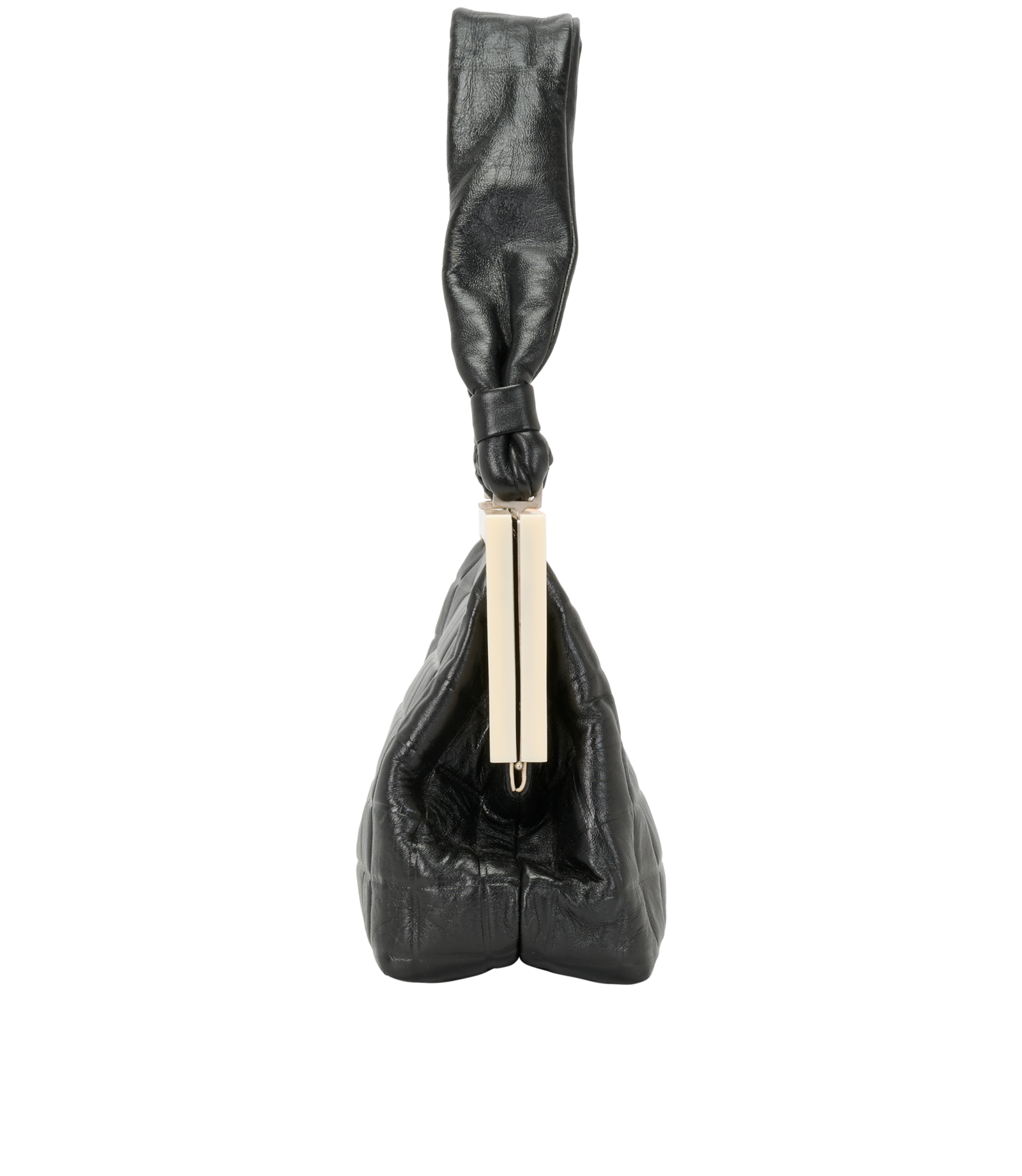 Chocolate Bar Frame, &pound;1,100, Handbags, Black, Leather, Side view